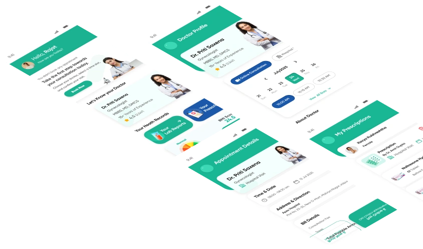 Patient App Features