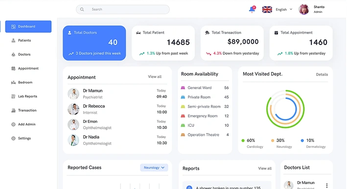 Edoovi HMS &mdash; Hospital Management Software on Mobile